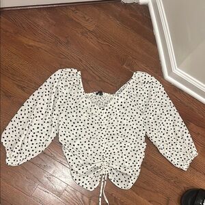Polka Dot Women's Top